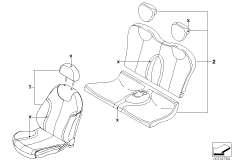 Доосн.кожаной обивкой, модель STRIPES