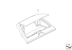 Доосн.отд.для мелк.вещей в пан.приборов