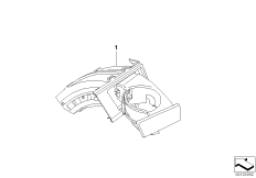 Доосн. подстаканником в пан.приборов