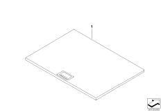 Доосн.откидным днищем баг.отделения