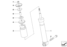 Дополнит.детали амортизац.стойки Зд