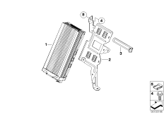 Усилитель/кронштейн аудиосист.Individ.