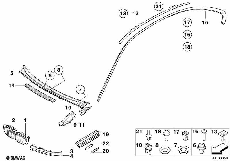 Наружные накладки / декоративные решетки