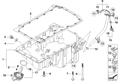 Масляный картер/маслоизмерит.приспособл.