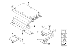 Детали SA 638 в багажном отделении