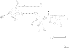 Жгут проводов двигатель/модуль зажигания
