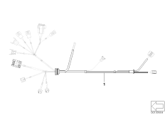 Жгут проводов двигатель/модуль КПП