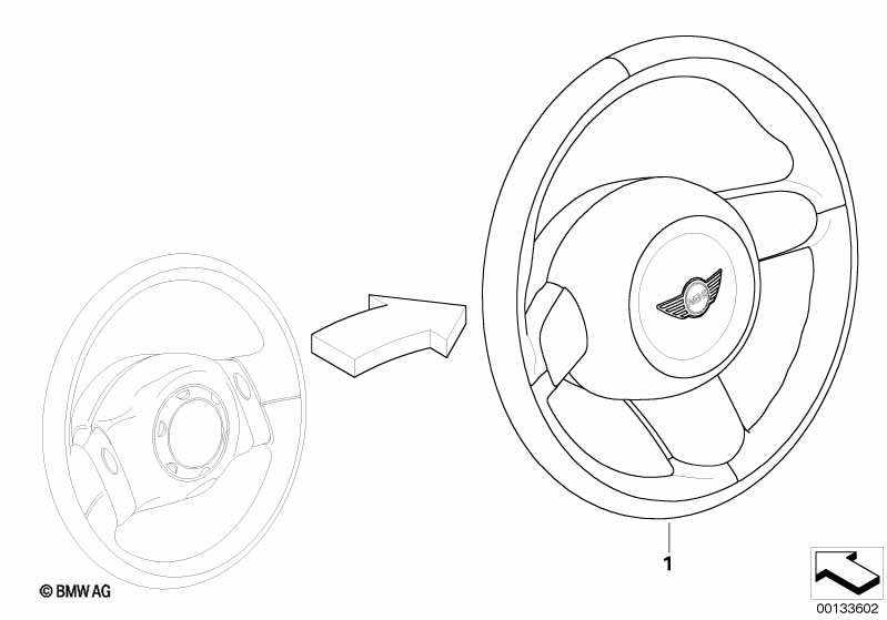 Переосн.рул.колесо => спорт.рул.колесо