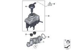 Главный тормозной цилиндр/бачок
