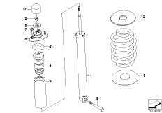 Дополнит.детали амортизац.стойки Зд