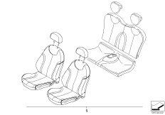 Доосн.кожаной об.спортивного сид.STRIPES