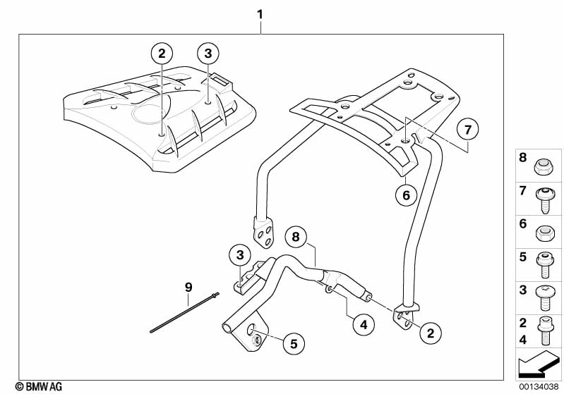 Детали верхнего контейнера