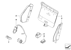 Поясничная опора переднего сиденья