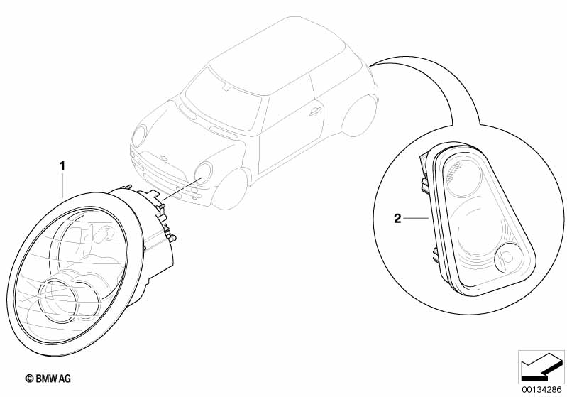 Дооснащение фонарями Facelift