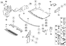 Экран моторного отсека