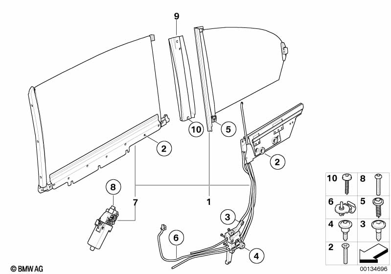 Солнцезащ.штора зад.двери с электроприв.