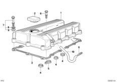 Крышка головки блока цилиндров