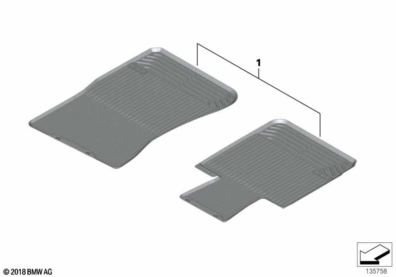 Резиновый коврик