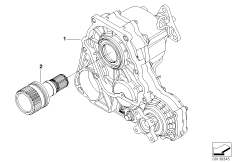 Раздаточная коробка NV 124