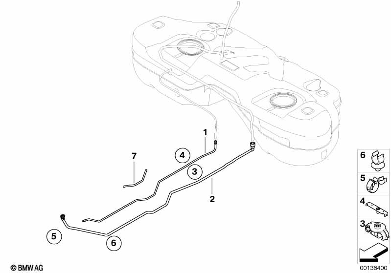 Топливопроводы/элементы крепления