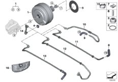 Вакуумный усилитель тормозов