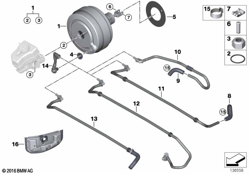 Вакуумный усилитель тормозов