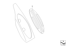 Доосн.упором для ног из нерж.стали