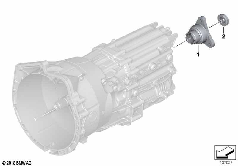 GS6-53BZ/DZ Входной/выходной вал