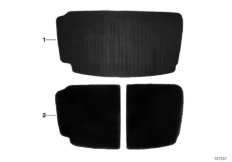 Коврик багажника