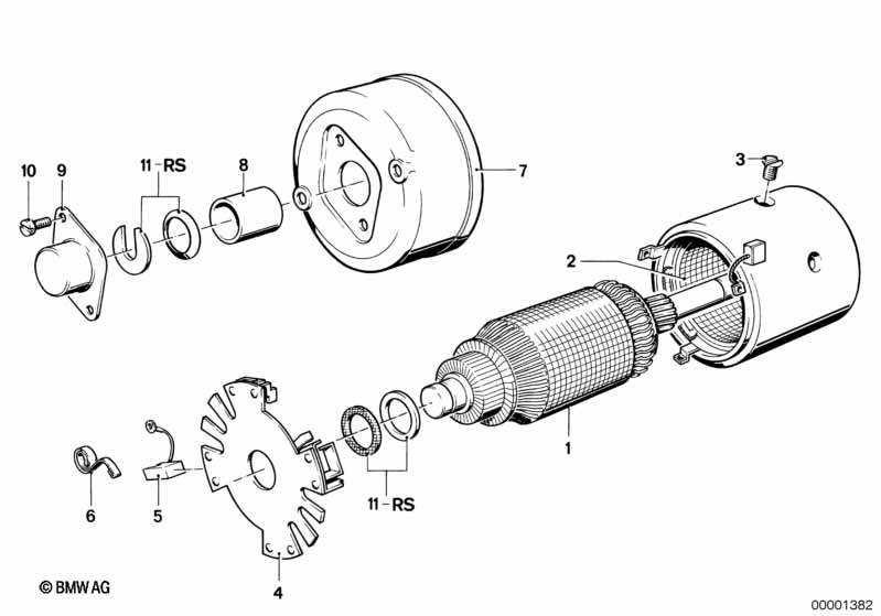 Детали стартера