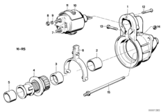 Детали стартера