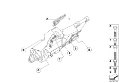 Элементы крепления генератора