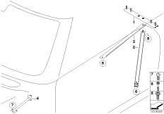 Различные детали кузова