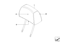 Индивид.подголовник базового сид. Пд