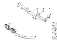 Наружные накладки / декоративные решетки