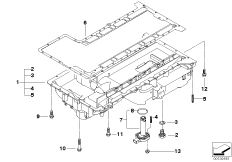 Масляный картер/маслоизмерит.приспособл.