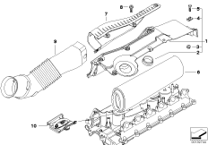 Глушитель шума всасыв./сменн.эл.фильтра
