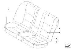 Индивидуальная обивка спорт.сиденья Зд