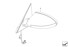 Наружное зеркало M