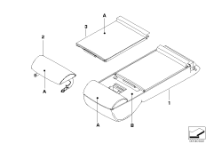 Подлокотник Individual,люк,сиденье комф.