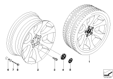 Л/с диск BMW эллипс.дизайн 162