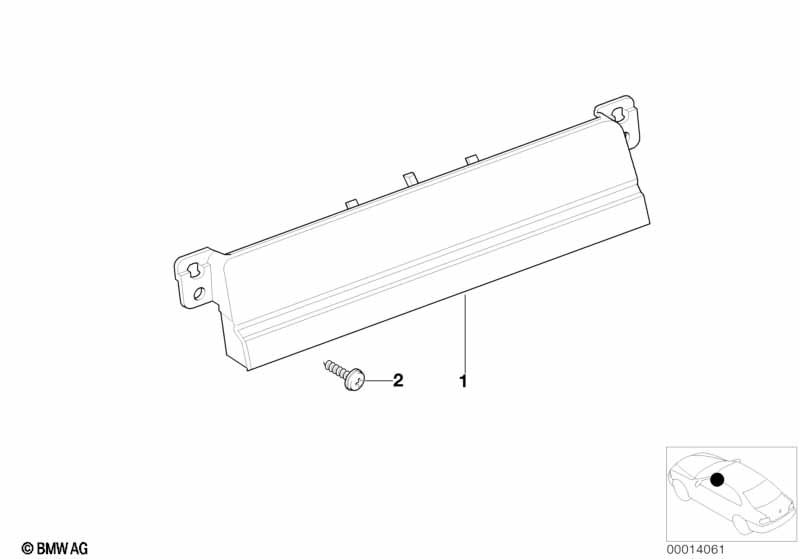 Глухая панель радиоприемника