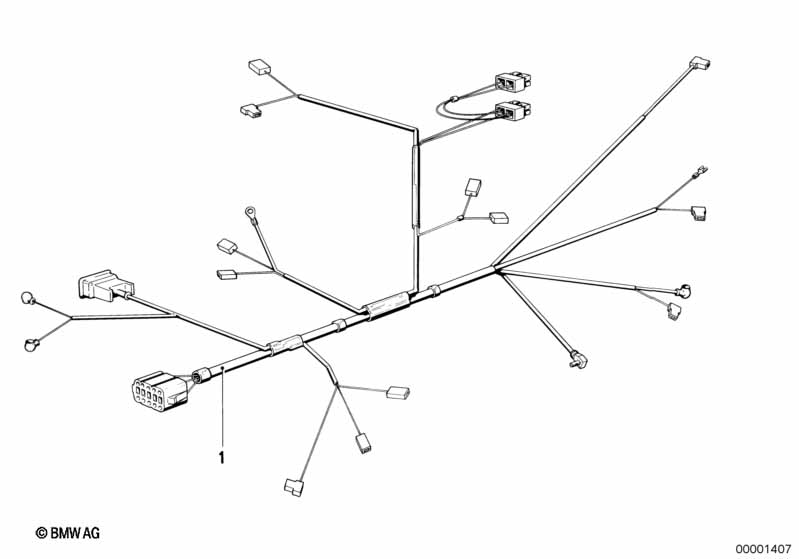 жгут проводов двигателя
