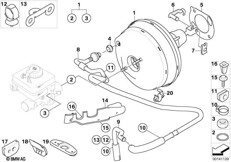 Вакуумный усилитель тормозов