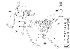 Подача масла турбонагнетателя