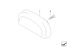 Подголовник заднего сиденья
