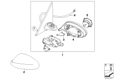 наружное зеркало заднего вида