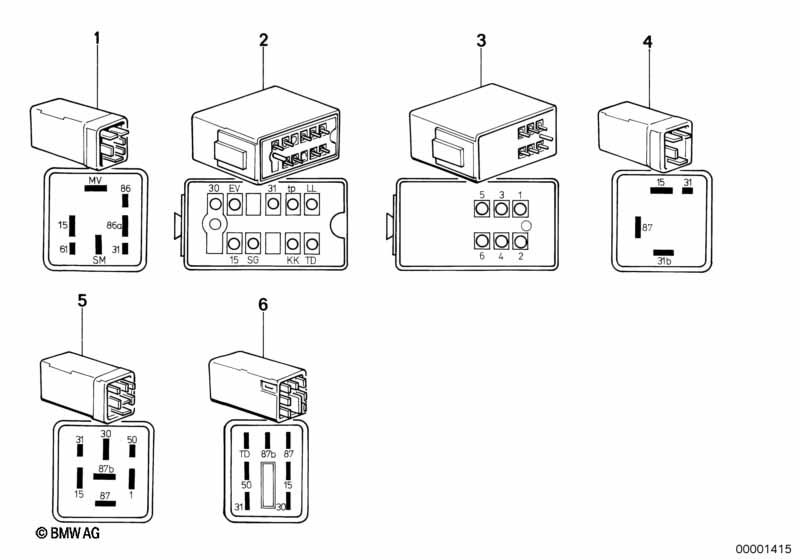 Реле топливного насоса