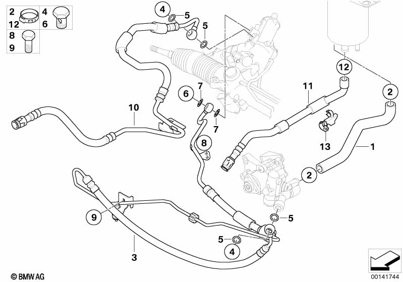 Трубопр.гидроус.рул.упр./акт.рул.упр.