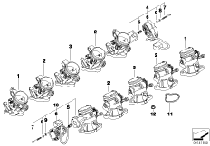 Корпус дроссельной заслонки